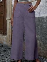 Mara High-Waisted Relaxed Trousers