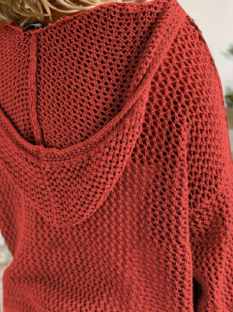 Lana Knit Hooded Sweater