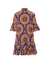 Dropped Waist Tiered Mini Dress