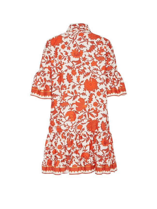 Unique Autumn Prints Mini Dress