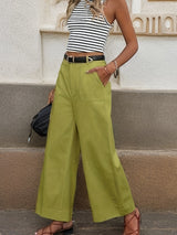 Mara High-Waisted Relaxed Trousers
